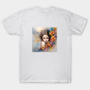 Angel with flowers T-Shirt